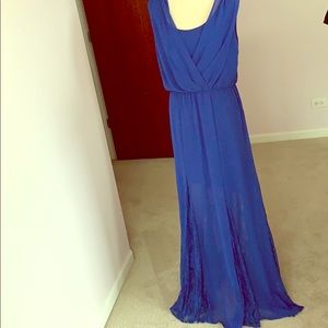 Royal Blue Dress